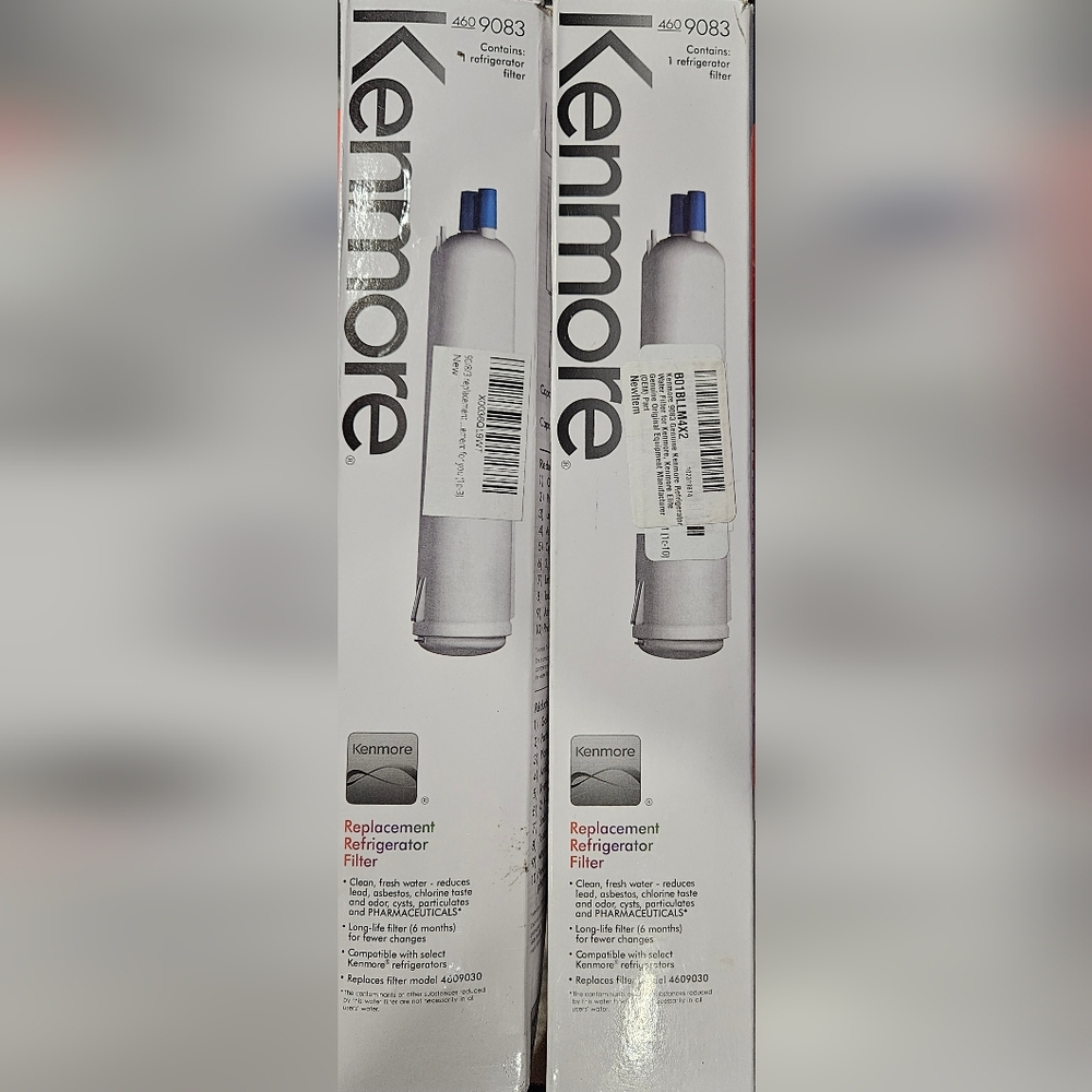 2 New Kenmore Refrigerator Water Filters

Kenmore 9083 4396841 water filter